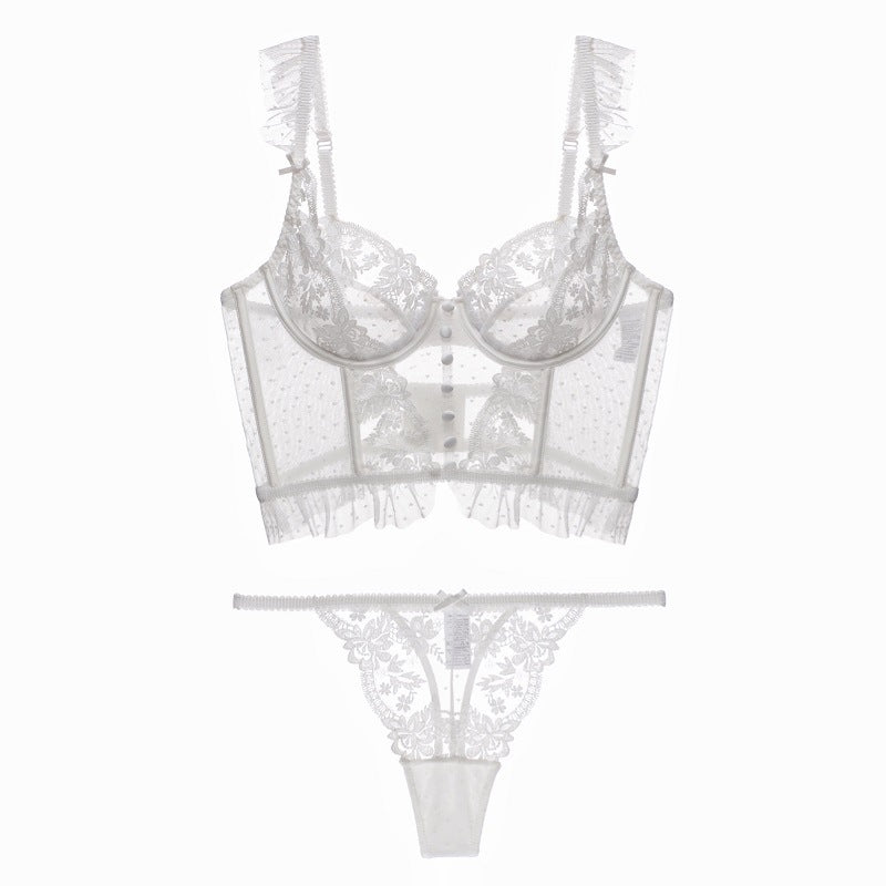 Ensemble soutien-gorge et string assorti