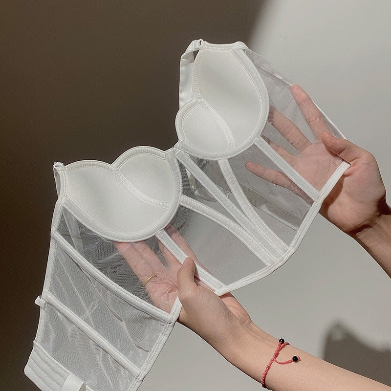 Soutien-gorge en résille