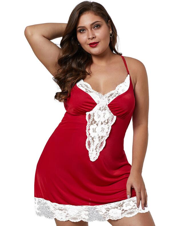 Plus size nightie - floral, leopard or plain print