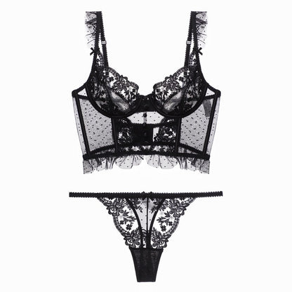Ensemble soutien-gorge et string assorti