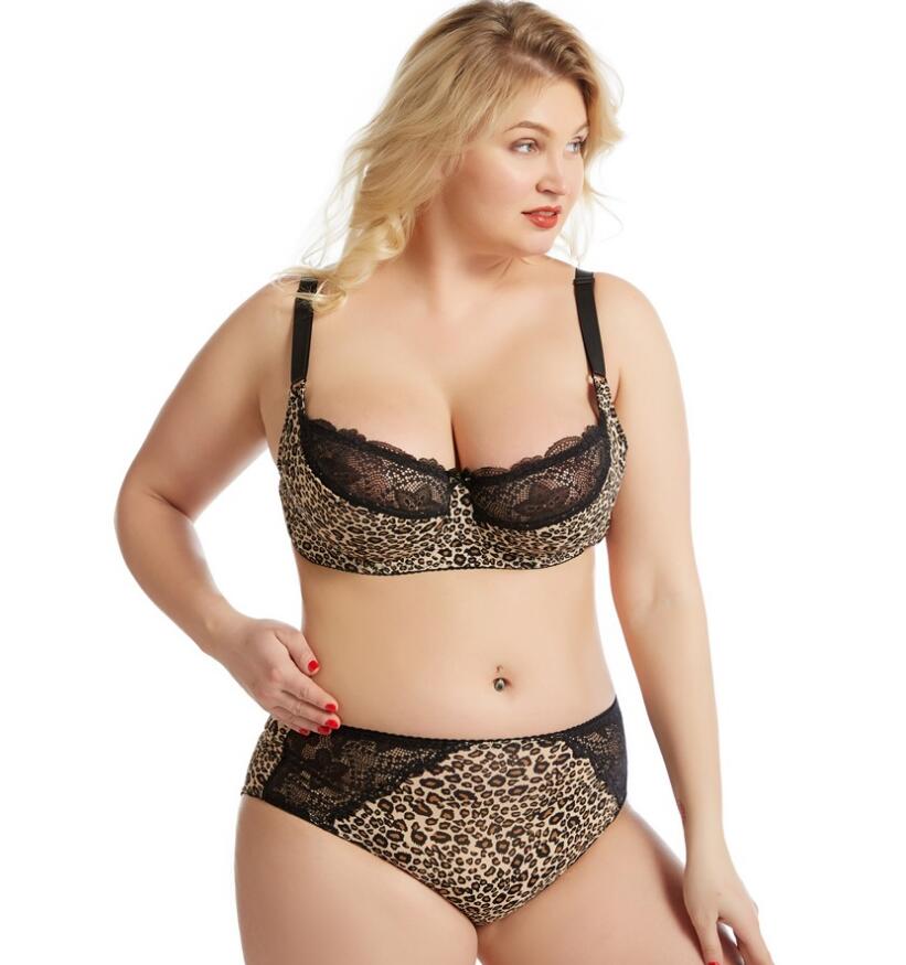 Plus Size Set - Leopard Print 