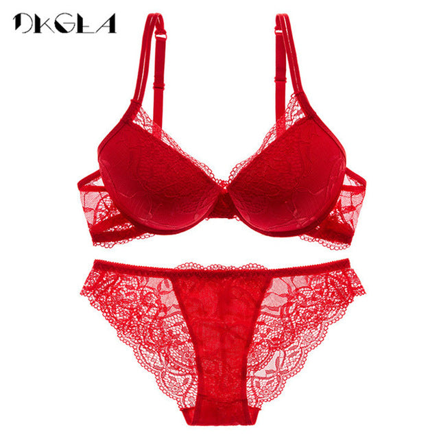 Ensemble soutien-gorge push-up et bas assorti