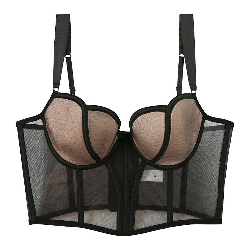 Soutien-gorge en résille