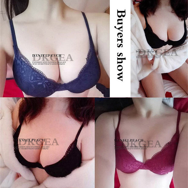 Push-up bra and matching bottom set