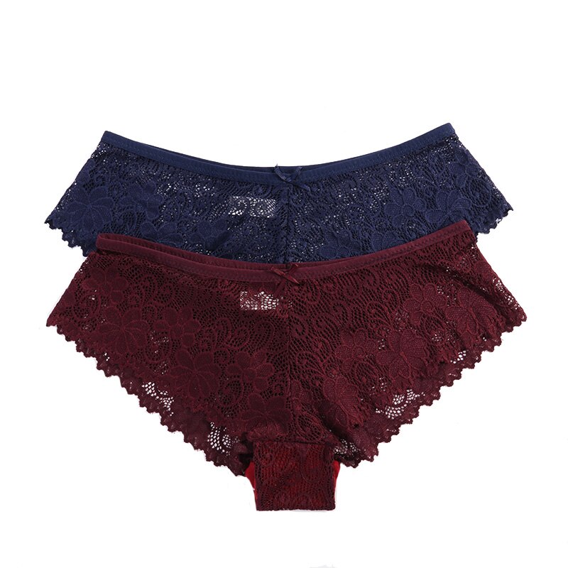 Pack de 3 panties en dentelle