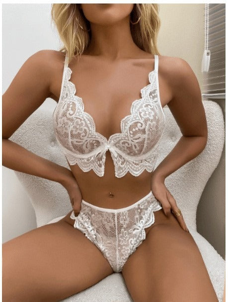 Ensemble lingerie dentelle - soutien-gorge et panty assorti