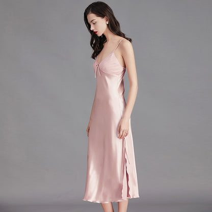Robe de chambre en satin